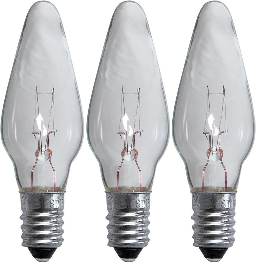 Ersatzlampen 3 Pack - E10,Keine Angabe Lm, 0K, 3W, 55V