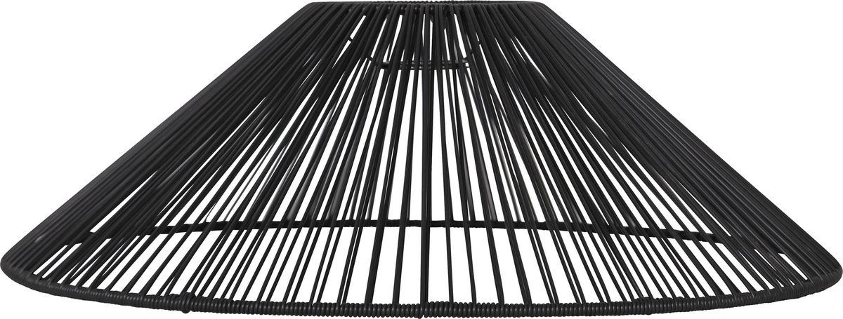 Lampenschirm Vide - IP44, E27, Schwarz