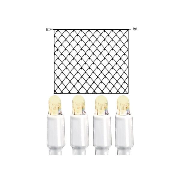 System LED Extra, Lichternetz, 300x300cm - Weiss, Warmweiss