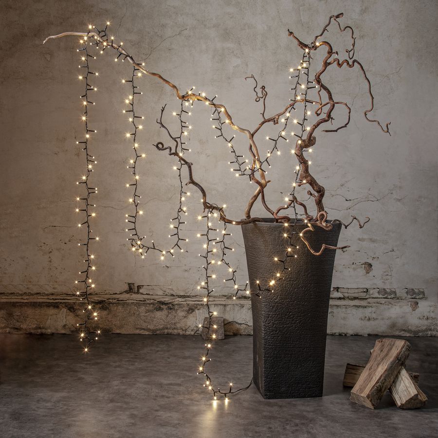 Lichterkette Shiny - IP44, Warmweiss, 1200 LED's, 2400.00 cm