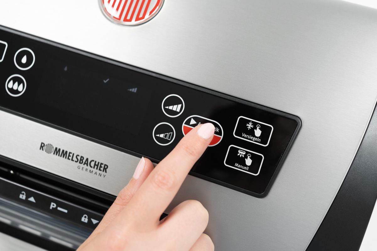 Vakuumiergerät VAC 585 - Vakuumierergerät, Schwarz/Silber, 140W