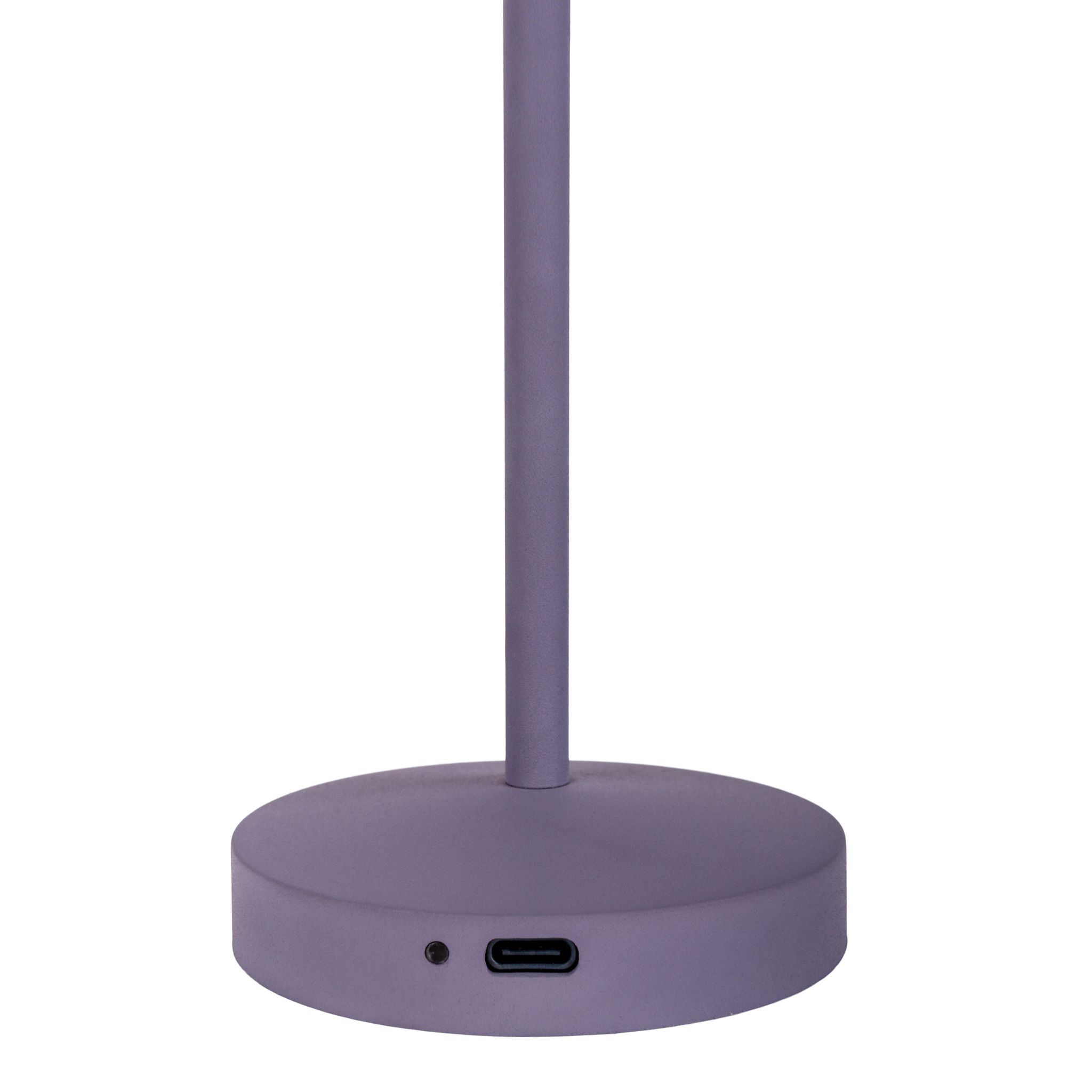 Akku- Tischleuchte GOMBA brombeere 2er Set - LED-Modul, 1W, IP54