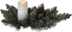 LED Grablicht Serene - Outdoor, Grün, 12cm Höhe, Timerfunktion