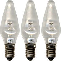 Ersatzlampen 3 Pack  Universal LED - E10, 4Lm, 2100K, 0.2W, 10-55VAC