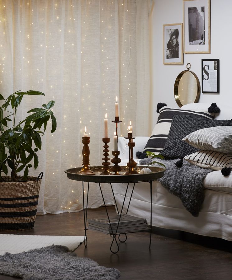 Dew Drop Lichtervorhang - IP20, Warmweiss, 200 LED