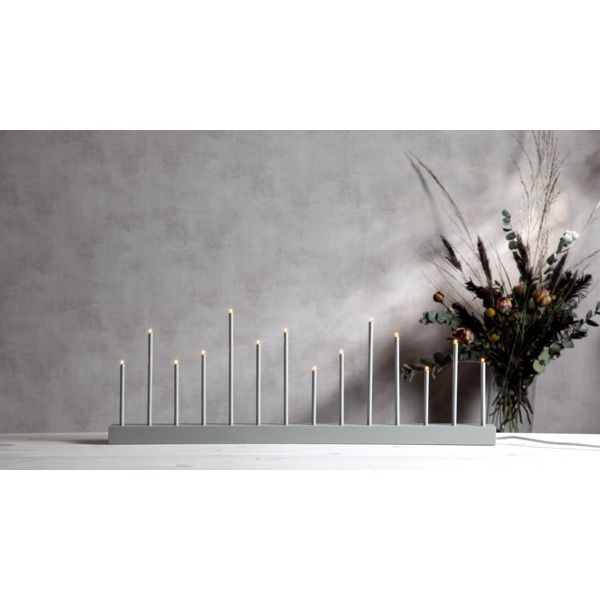 Kerzenständer Echo - IP20, Neutralweiss, 14 LED's