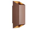 Nico Square 22, Wandleuchte, Rost - GU10, IP54, max.35W