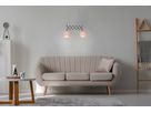 Scherenpendelleuchte Adrienne max. b: 35-57cm natur - E27, 80W, IP20