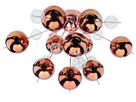 Deckenleuchte Explosion Copper - G9, max. 6x20W, IP20, kupfer, nicht dimmbar, Leuchtmittel exklusiv, D=570mm, H=380mm