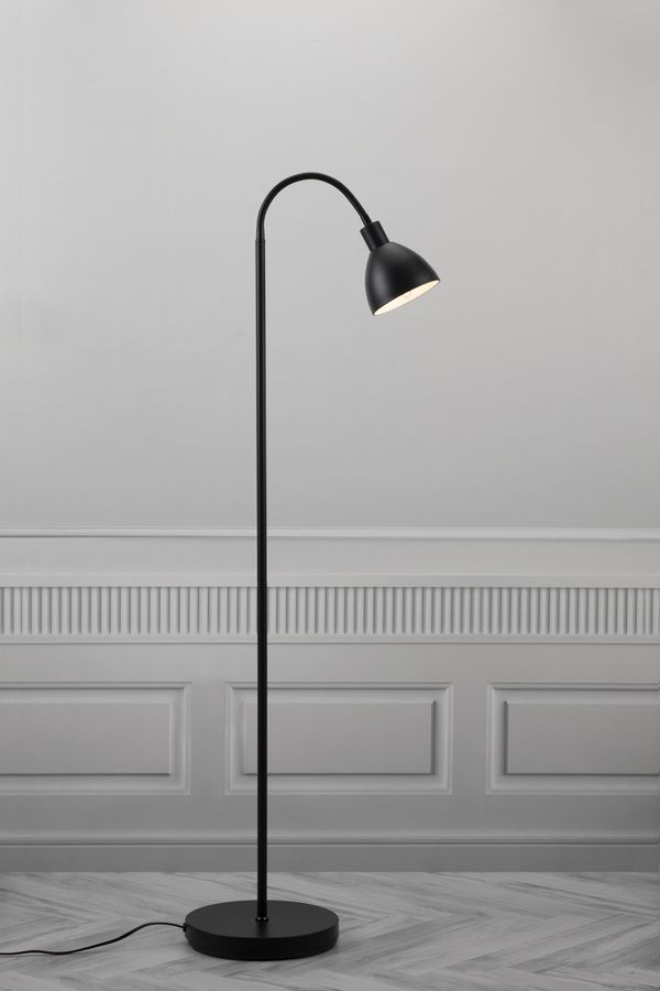 Ray, Stehleuchte, Schwarz - E14, max. 40W, IP20
