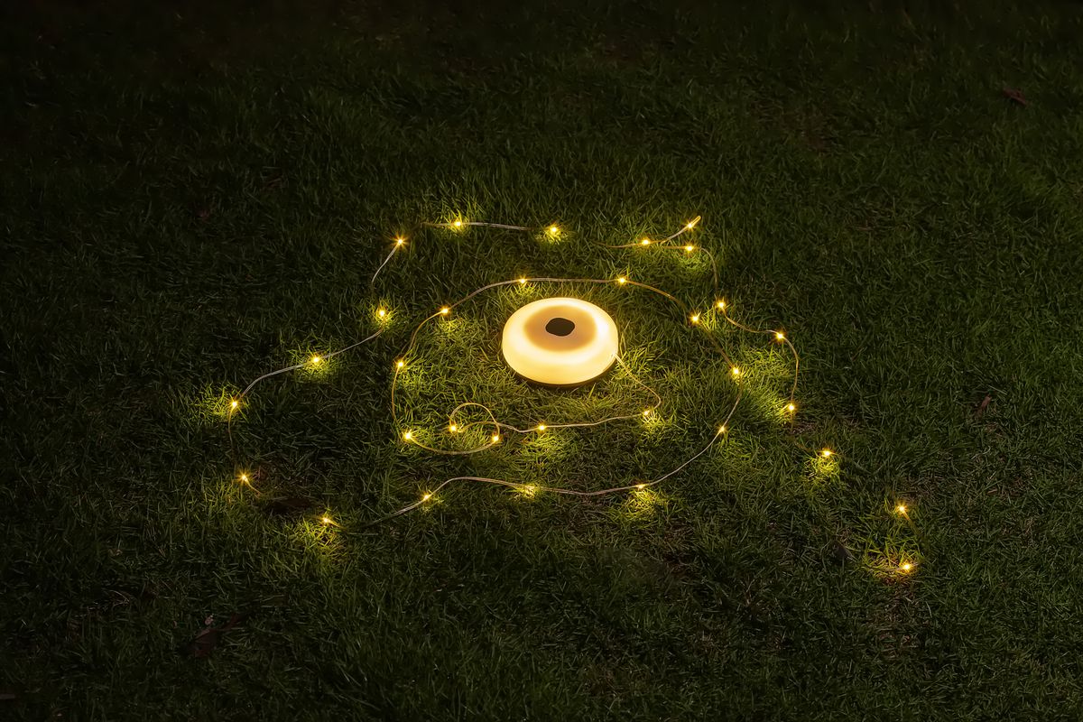 Akku Camping StringLight - 4000K/2700K, IP44, 200lm