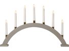 Kerzenleuchter Gillian - IP20, Beige, Warmweiss