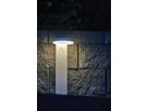 Solar-Wegleuchte VIDI - 3.7V DC, 0.8W, 500/70lm, 3000K, IP, weiss, Bewegungs-/Dämmerungsensor, L=160mm, B=210mm, H=600mm