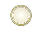 Deckenleuchte Malodin Beige - 40W, E27, IP20