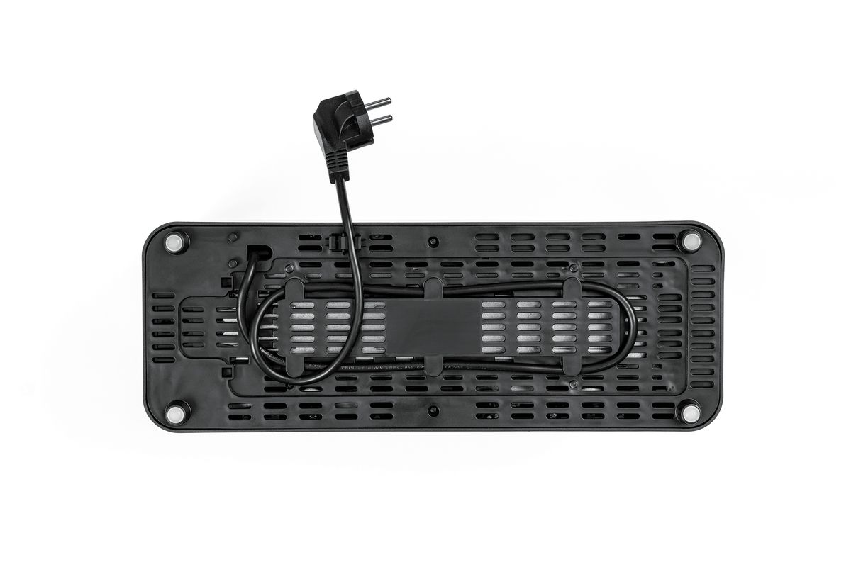 Toaster TOL 1000 - 1000W, 230V, Schwarz/Silber