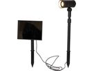 Solar Spotlight Powerspot - Indoor, Outdoor, Warmweiss, Schwarz