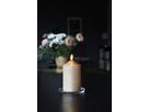 LED Pillar Kerze Flamme - Indoor, Gold, 15cm, Timerfunktion