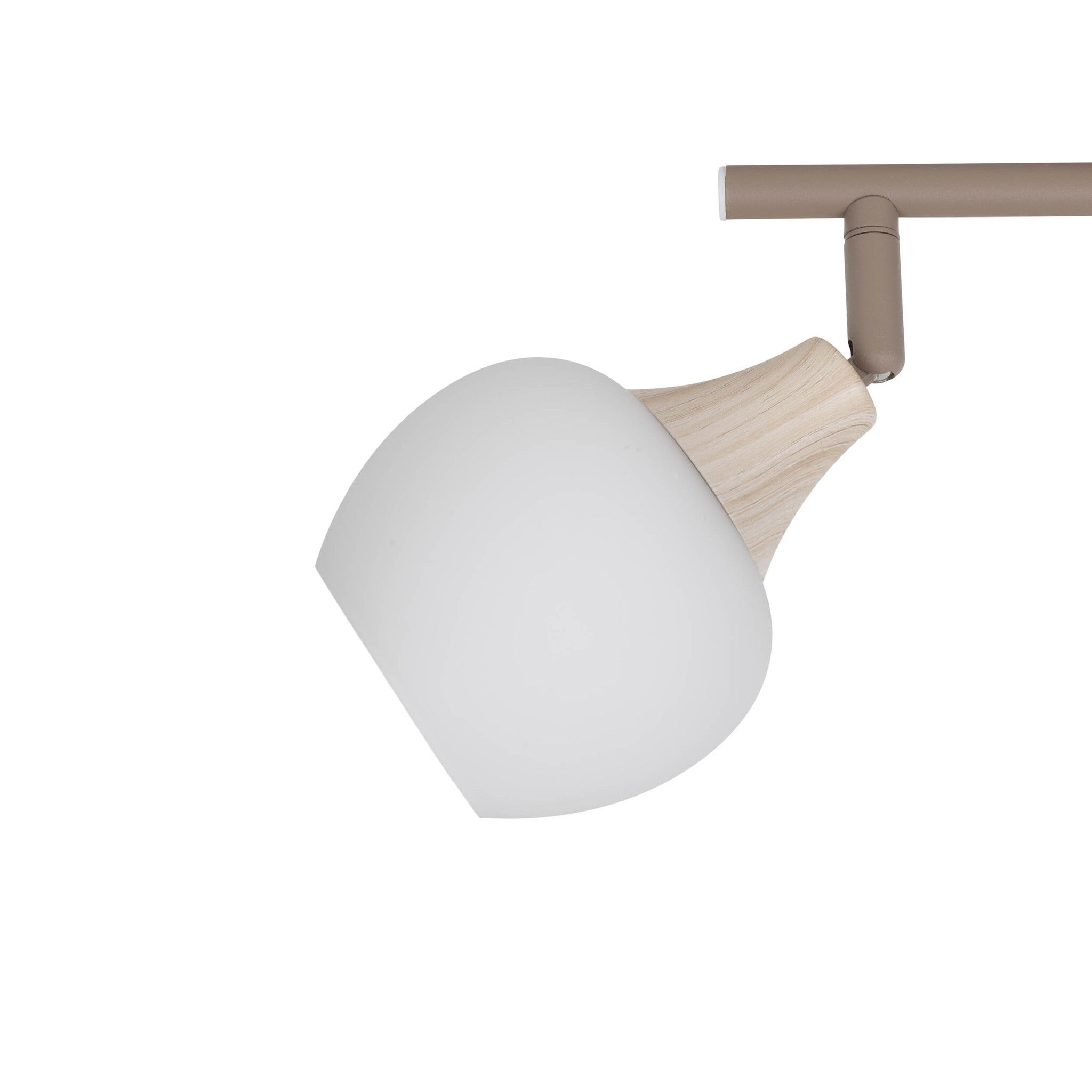 2er Deckenleuchte  MONACO  L: 28cm beige - IP20, E14, Beige
