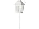 Laterne Serene - Outdoor, Weiss, 45cm Höhe, Timerfunktion
