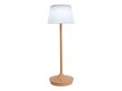 Solar- Akkutischleuchte EMMI almond inkl. CCT  Touch H: 38 cm - LED-Modul, 3W, IP44