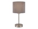 Tischleuchte  ARDITA  H: 36cm grau - IP20, E27, Grau