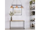 Scherenpendelleuchte Adrienne max. b: 52-86cm natur - E27, 120W, IP20
