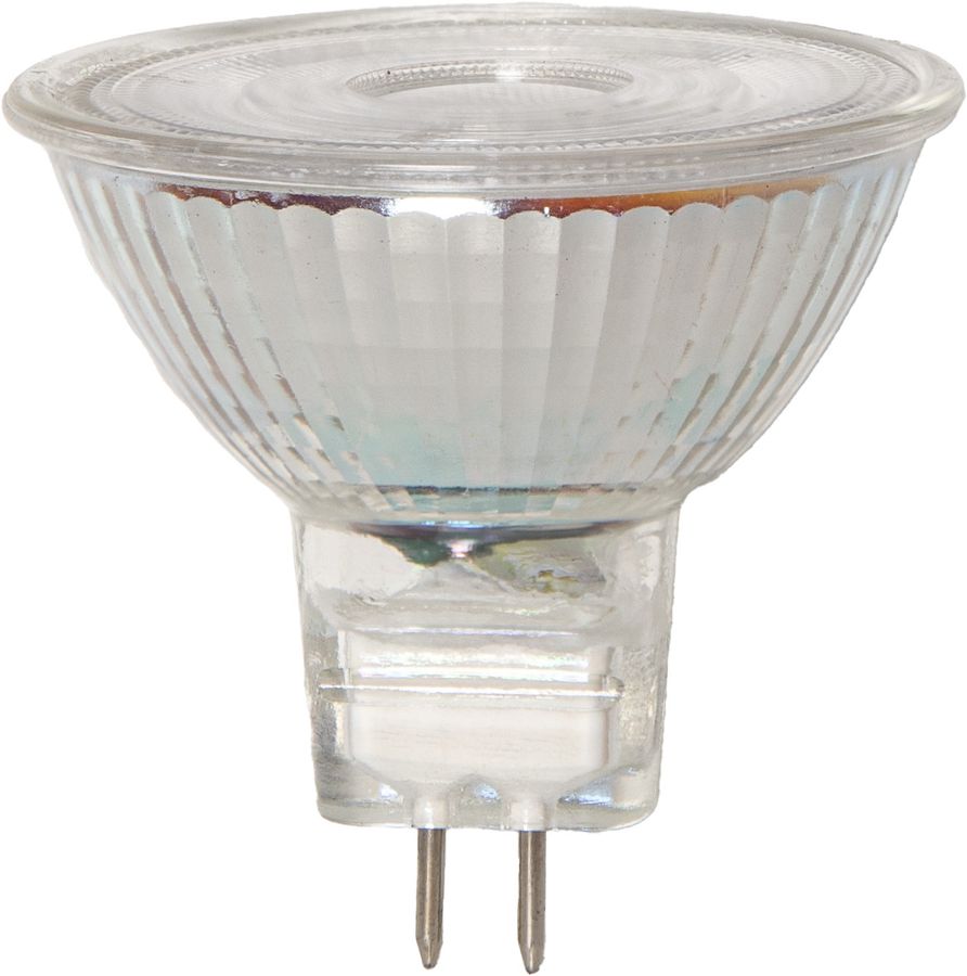 LED Leuchtmittel GU5,3 MR16 Spotlight Glass - GU5.3, 345Lm, 4.4W, 12V