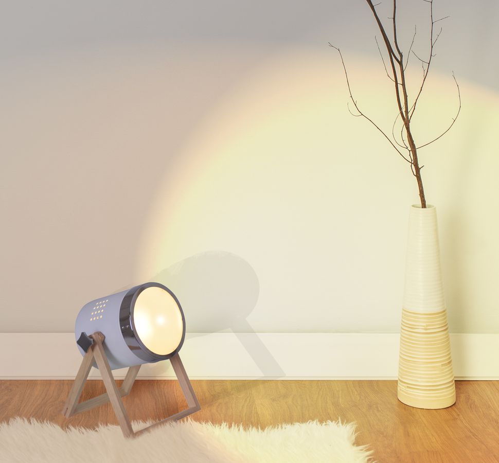Tischleuchte Timweiß/satiniert h: 28cm - E27, 60W, IP20