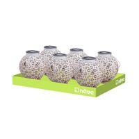 LED Deko-Solarleuchte lb: 18cm weiß - LED Deko-Solarleuchte lb: 18cm weiß