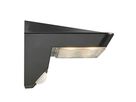 Agena, Wandleuchte, Solar, Schwarz - LED Modul, 5W ,IP44