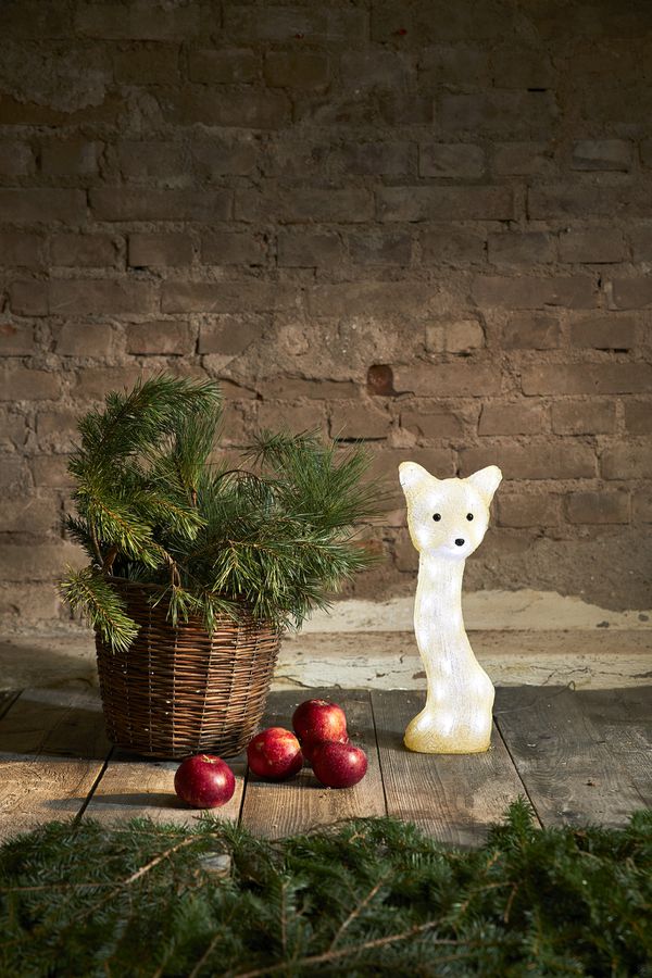 Figur Crystalo - IP44, Kaltweiss, 30 LED