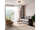 3er Pendelleuchte  NIRELIA  : 30cm beige - IP20, E27, Beige