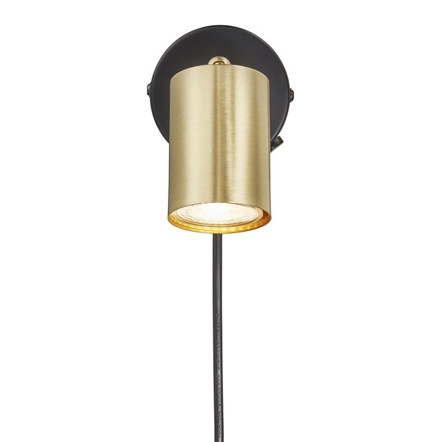 Explore , Wandleuchte, Messing - GU10, IP20, max.35W