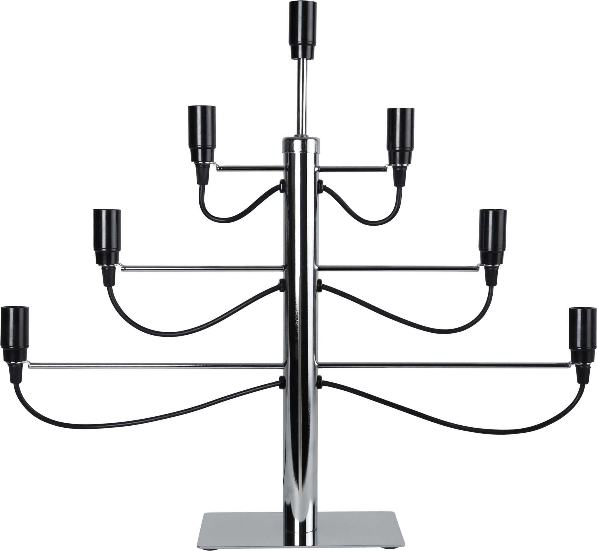 Kerzenleuchter Milano - IP20, Chrom