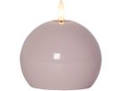 LED Pillar Kerze Flamme Shine - Indoor, Pink, 11.00 cm Höhe, Timerfunktion