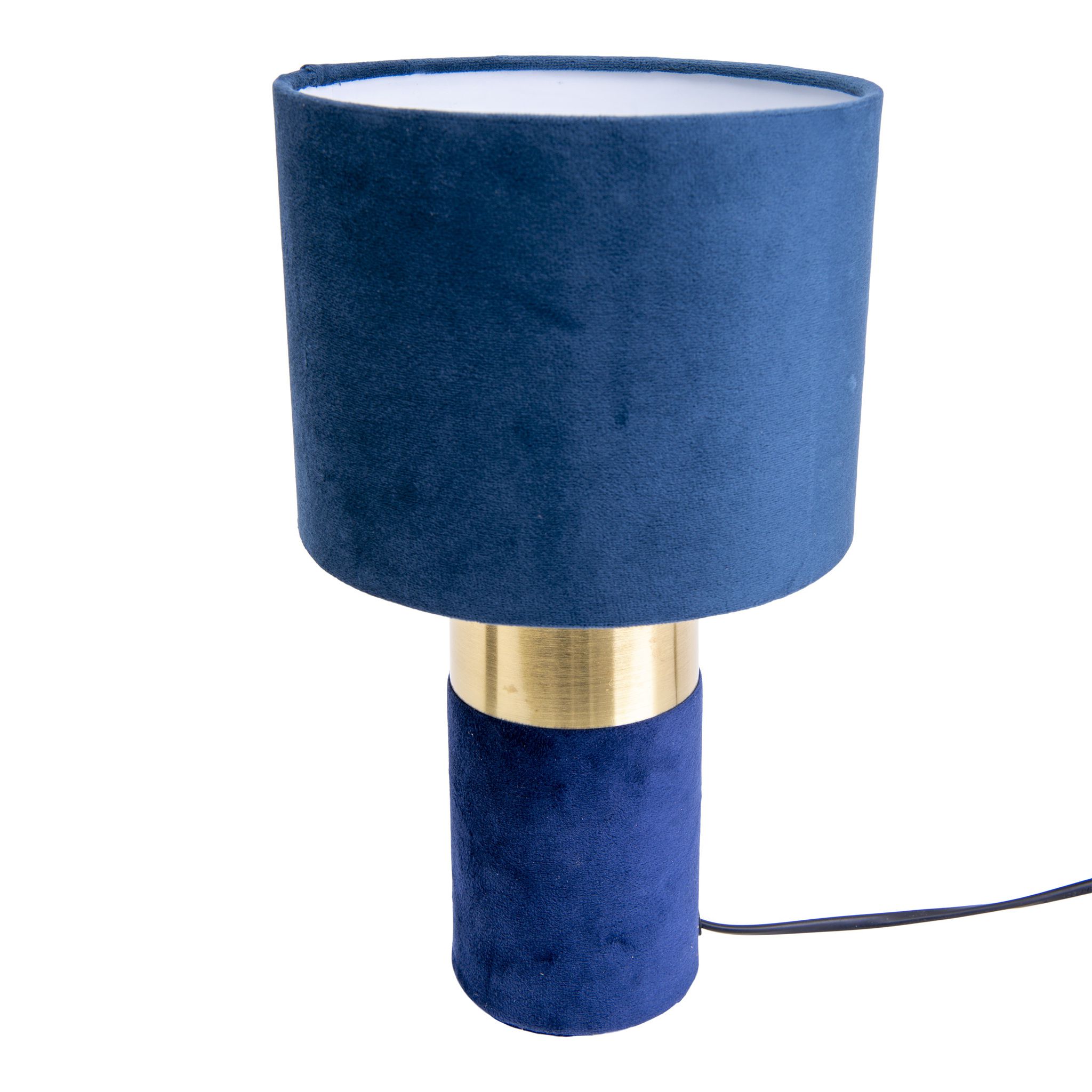 Tischleuchte BORDO h: 32cm blau - E14, IP20