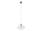 Metall-Pendelleuchte Fyn d:40cm silberfarben - E27, 40W, IP20