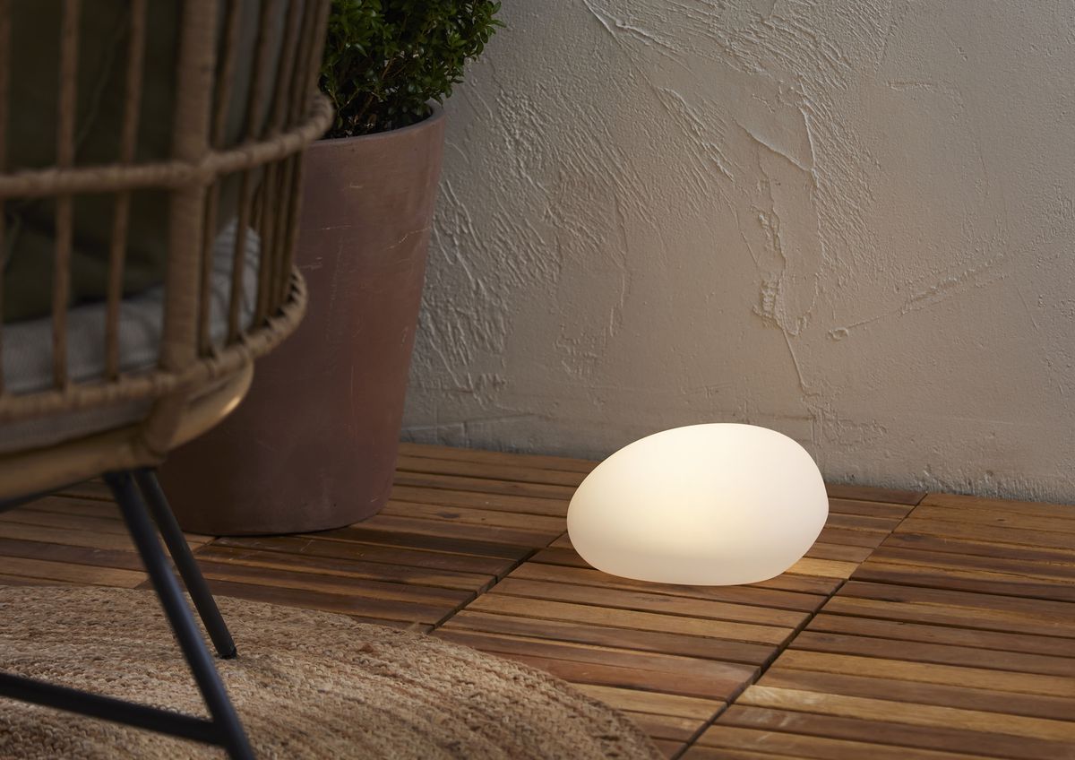 Solar Dekoration Globy - Weiss, Lichtfarbe Warmweiss