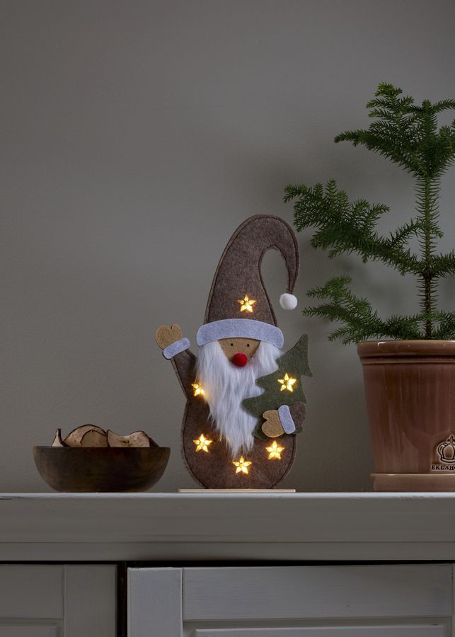 Indoor Decoration Fabbe - Indoor, Warmweiss, Beige