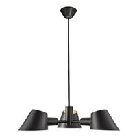 Stay , Pendelleuchte, Schwarz - IP20, E27