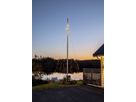 Lichterkette Flagpole Shiny - IP44, Warmweiss,