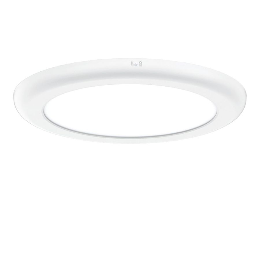 LED Downlight SYNO UNIVERSAL - 10/13/16W, 950-1800lm, 3000/4000/5700K, IP20, CRI 80, weiss, nicht dim; D=235mm, H=16mm, BL=65-205mm