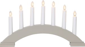 Kerzenleuchter Bea - IP20, Elfenbein, Warmweiss