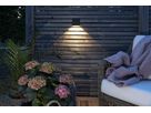 Solar Wand Laterne Wally Cube - Schwarz, Lichtfarbe Warmweiss