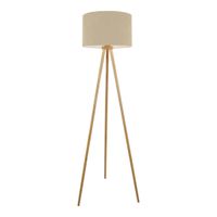 Stehleuchte  ARDITA  H: 152cm beige - IP20, E27, Beige