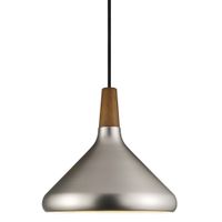 Nori 27, Pendelleuchte, gebürstetes Stahl - IP20, E27