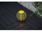 Solar Kerze ARNEB - Amber LED, IP44, 1800K
