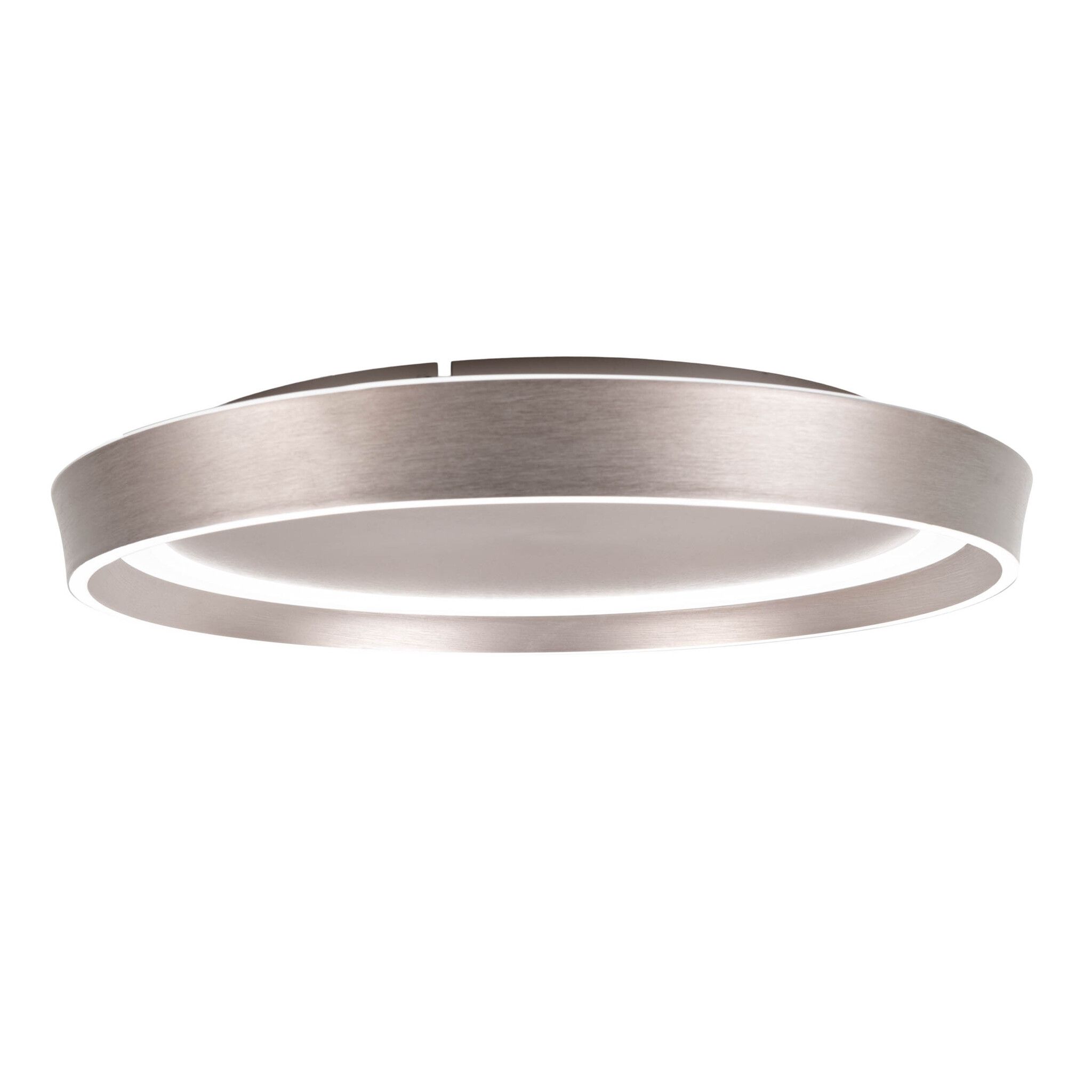 LED-CCT Deckenleuchte  LEVIAN  : 49cm champagne - IP20, LED-Modul, Nickelmatt