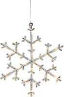 Schneeflocke Icy - IP20, Transparent, Warmweiss