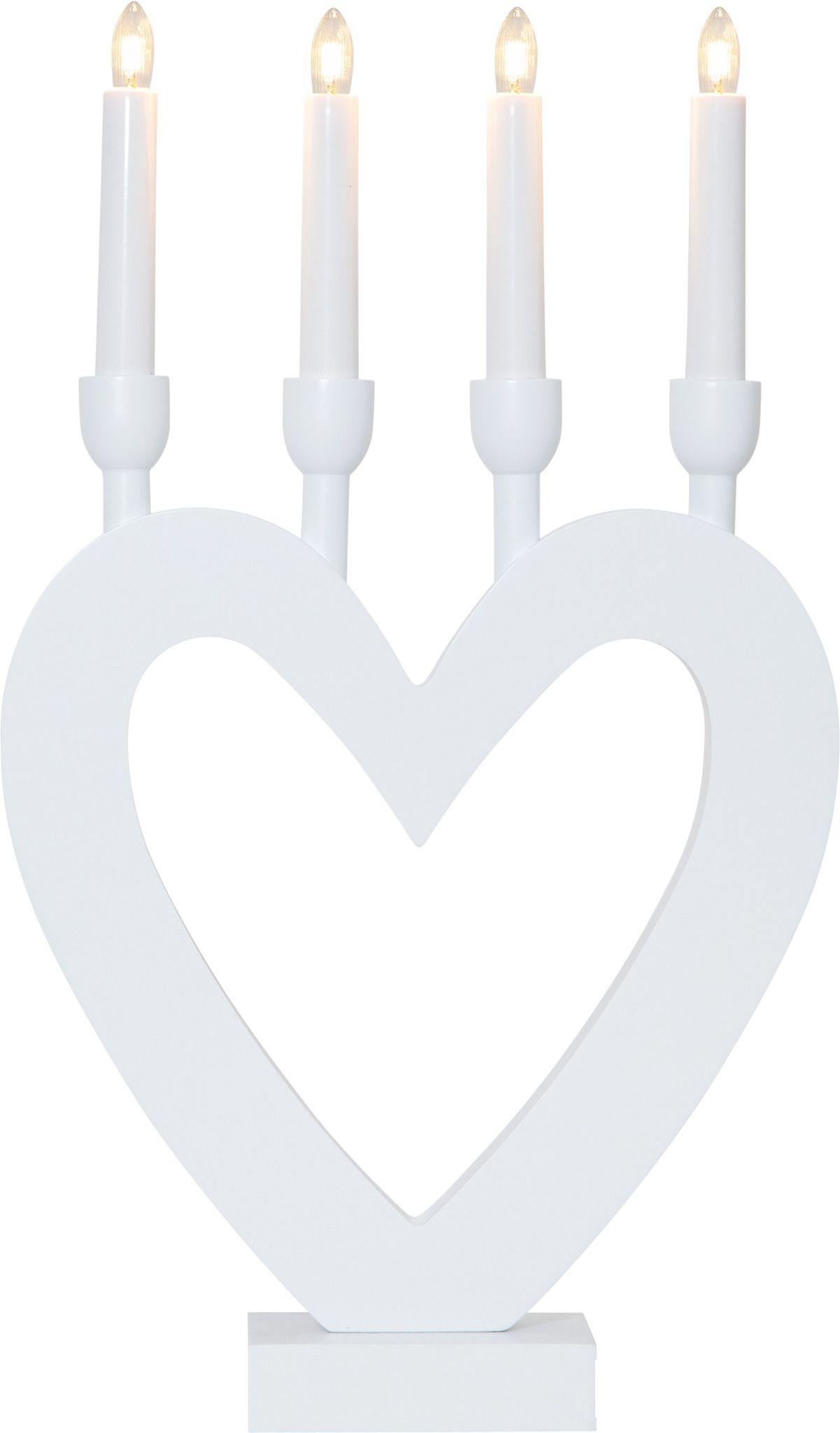 Kerzenständer  Dala - IP20, Warmweiss, 4 LED